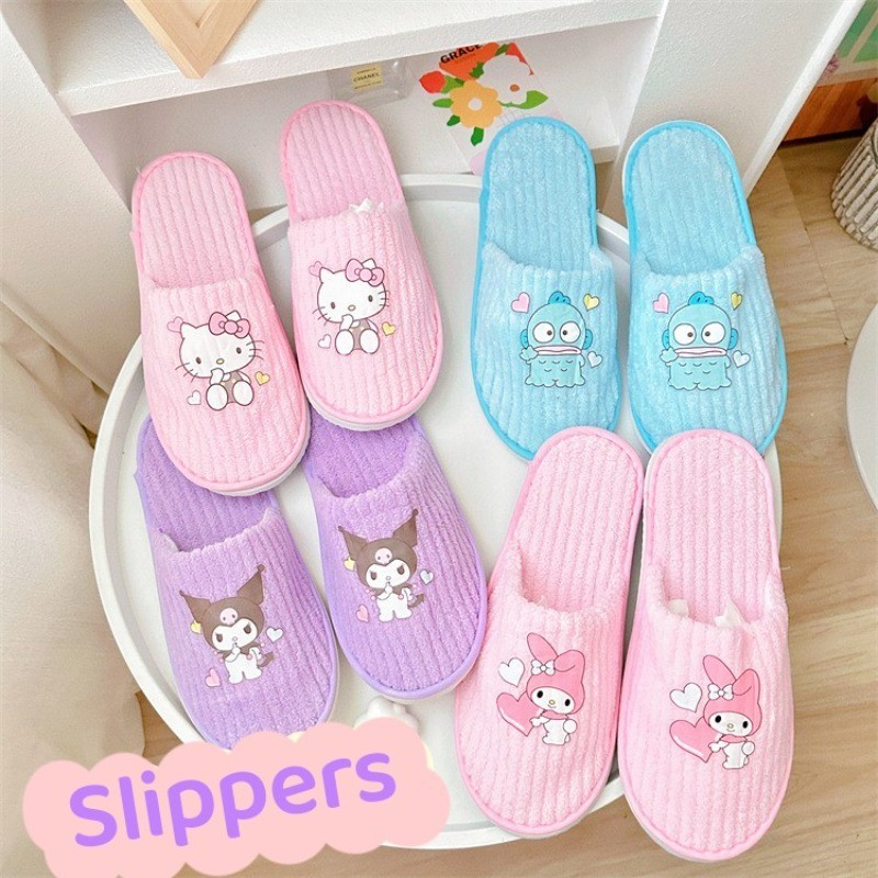 Hello kitty slippers hotsell