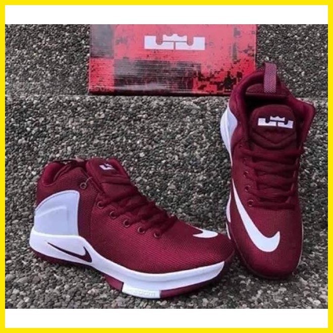 Lebron james 2024 maroon shoes