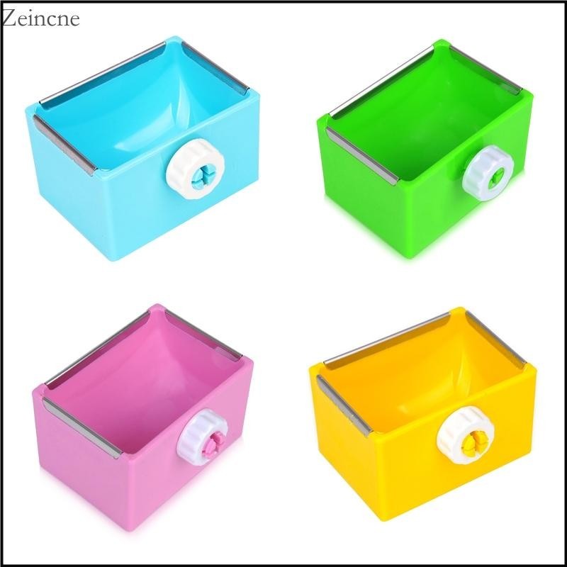 Zein Rabbits Food Feeder Bowl for Cage Bunny Mess Free Food Storage ...
