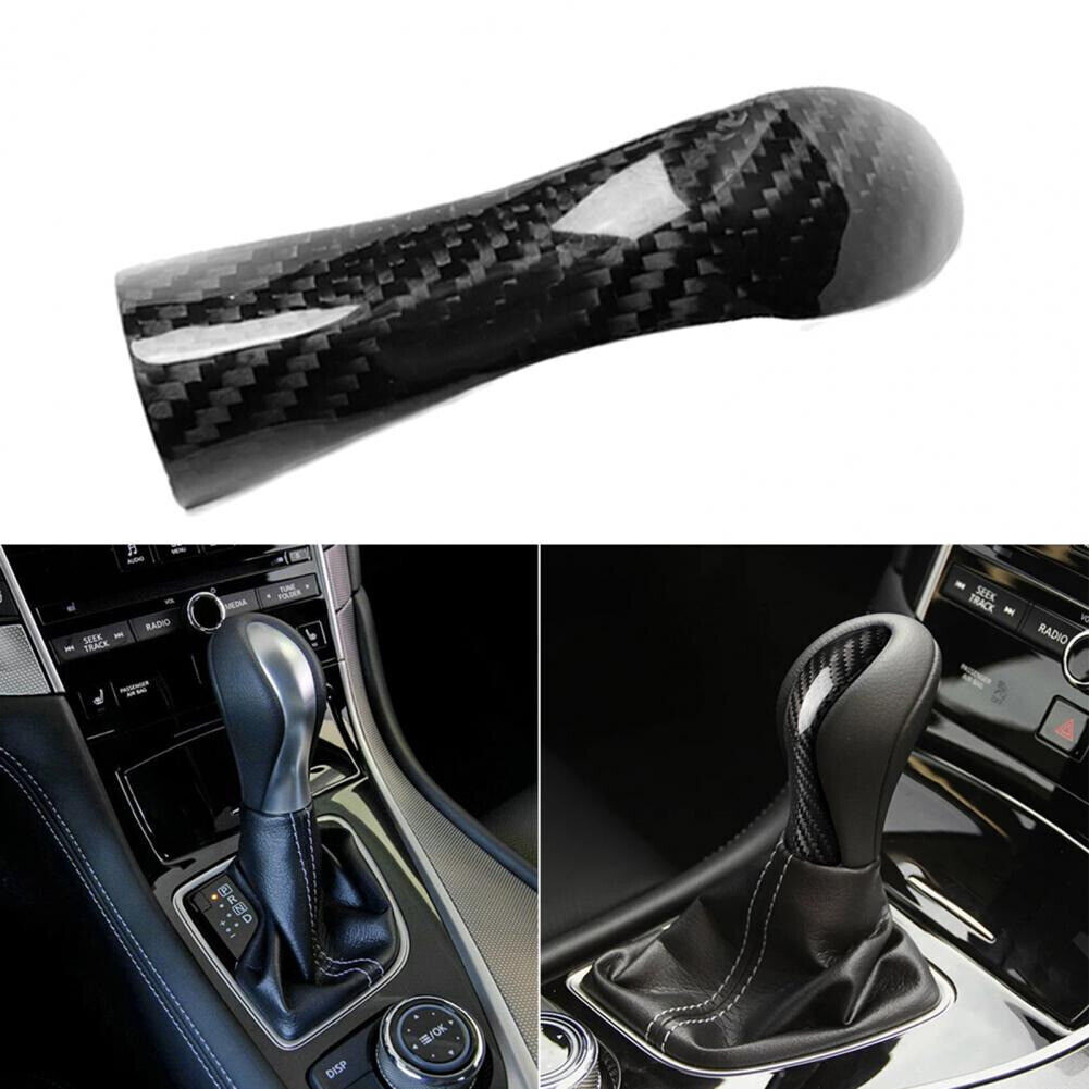 Car Interior Gear Shift Knob Cover Gear Handle Trim For Infiniti Q50