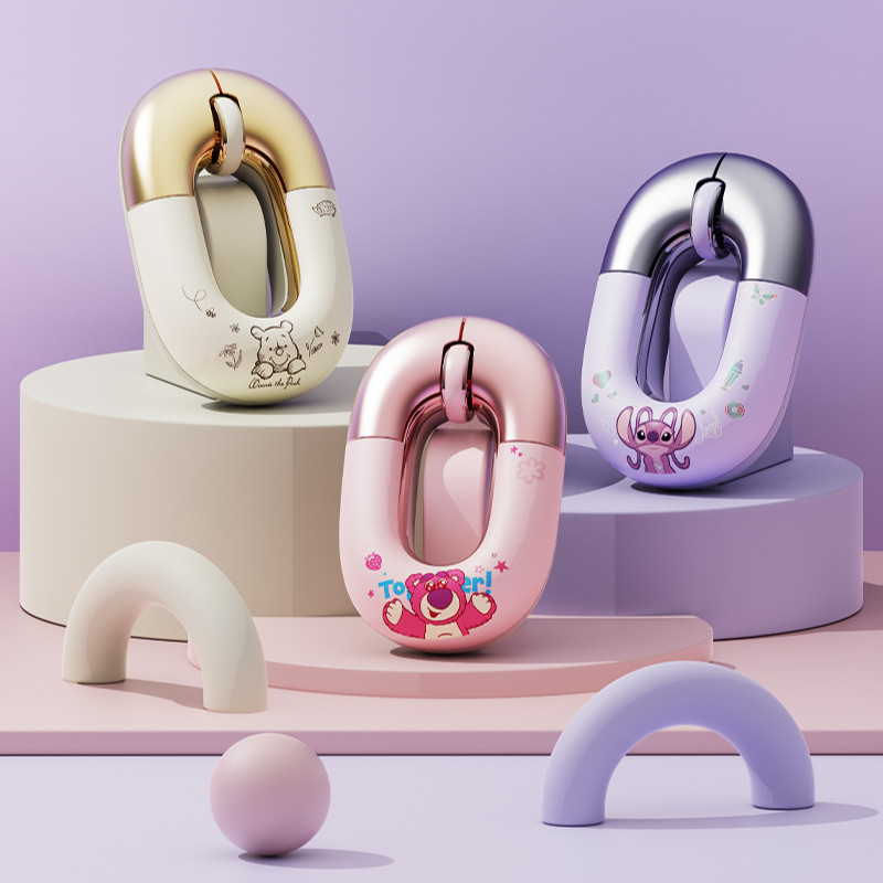 Disney QS-MS06 Doughnut Series Wireless Mouse Dual Mode Bluetooth ...