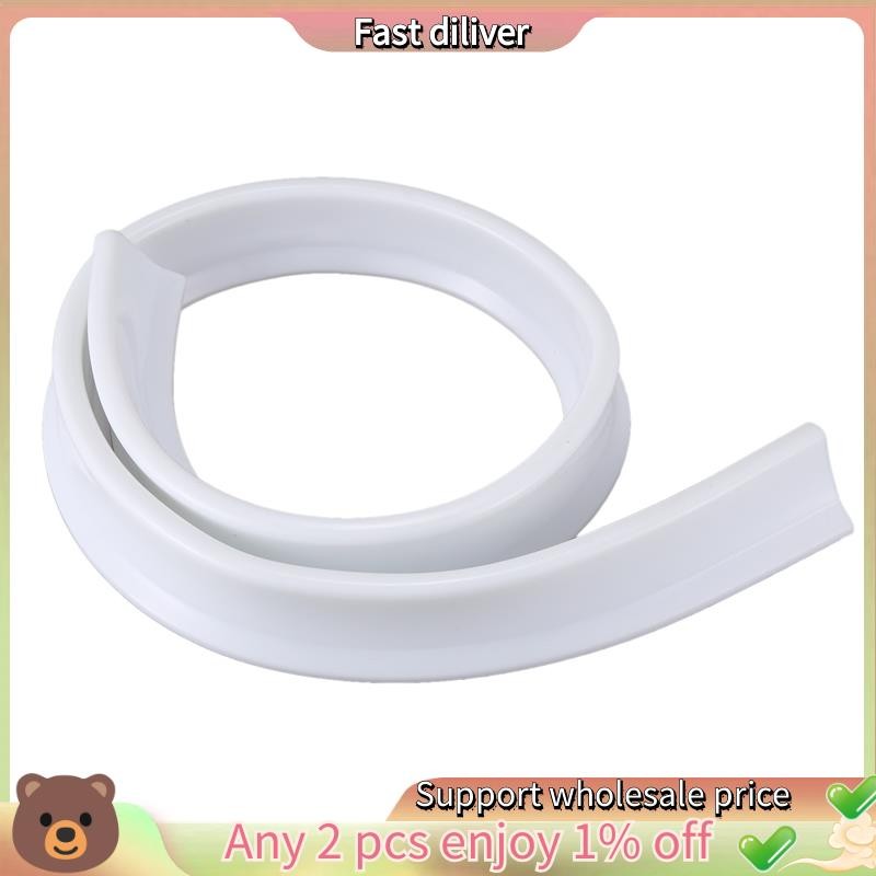 Flexible Duschbarriere 100cm - Silikon Wasserschutz Für Duschen Ohne Schwelle