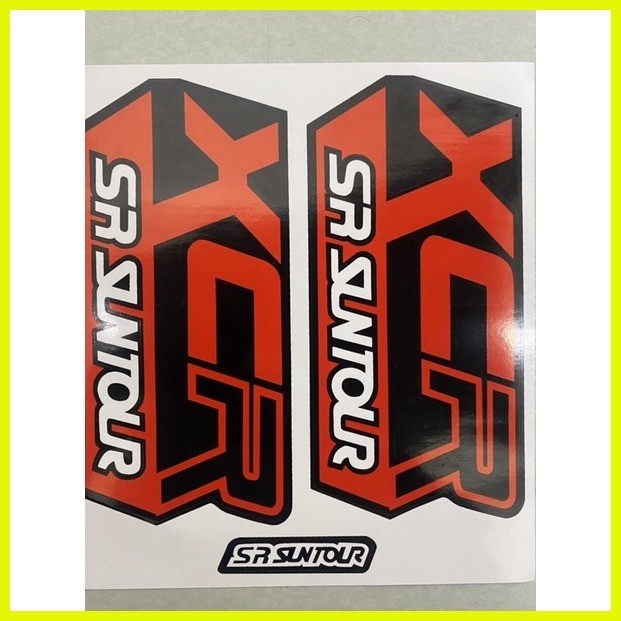 Vinyl Sticker Rockshox,Fox and SR Suntour Xcr Design Front Fork Cutting ...