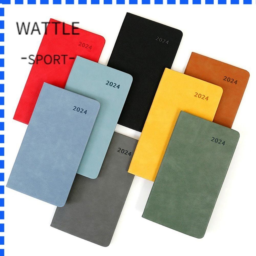 WATTLE Daily Work Plan, Daily Schedule Appointment Book Daily Planner