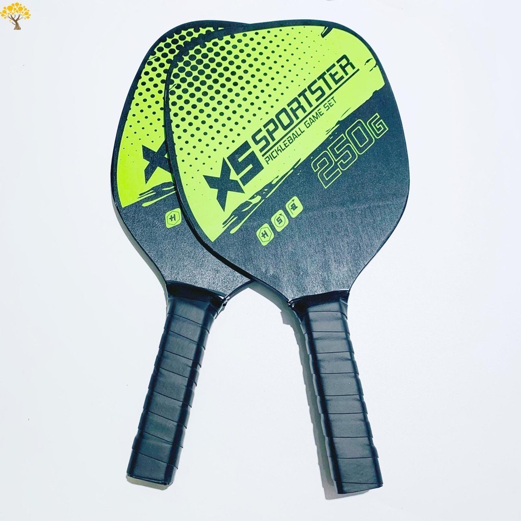 Pickleball Paddle Set Premium Wood Pickleball Paddles with 4 ...