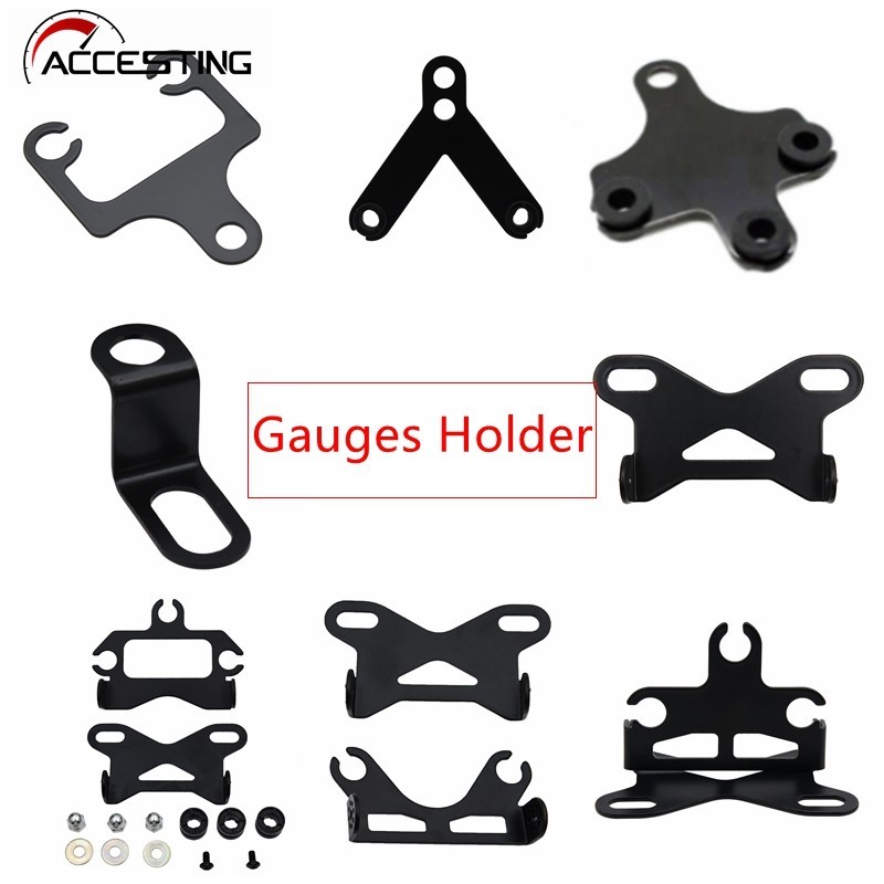 Universal motorcycle digital instrument holder gauge meter holder ...