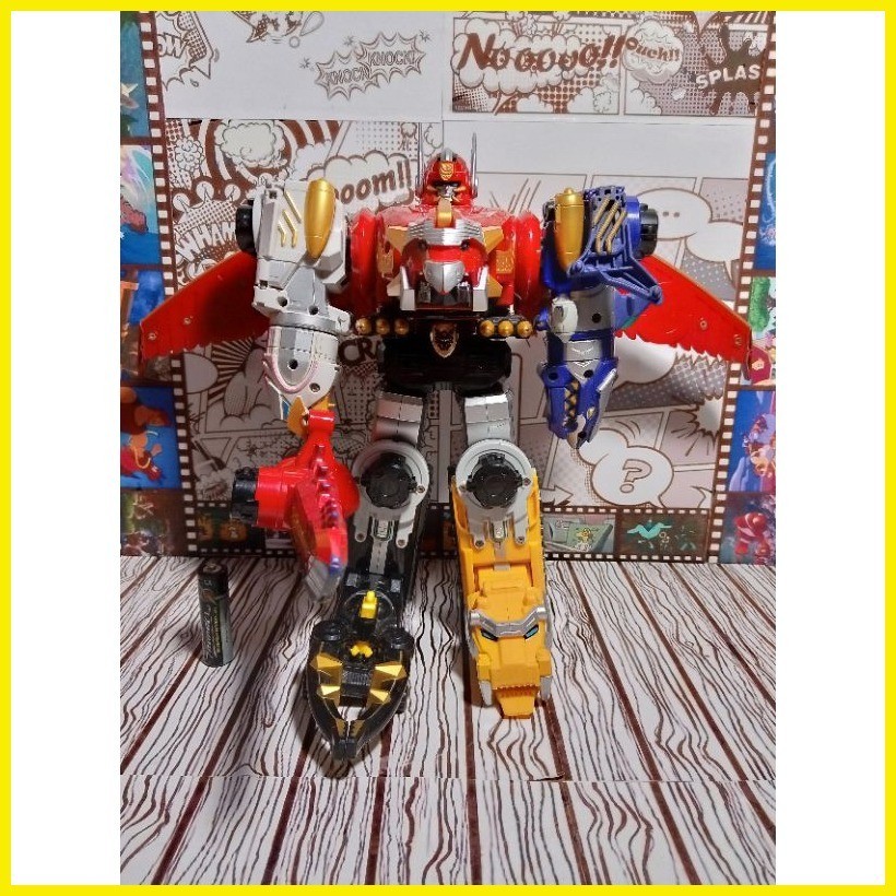 【COD】 Power Rangers DX MegaForce Megazord | Shopee Philippines