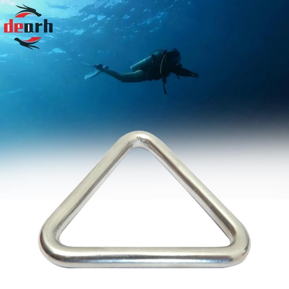 High Quality 316 Stainless Steel Triangle Hook Carabiner for Dive ...