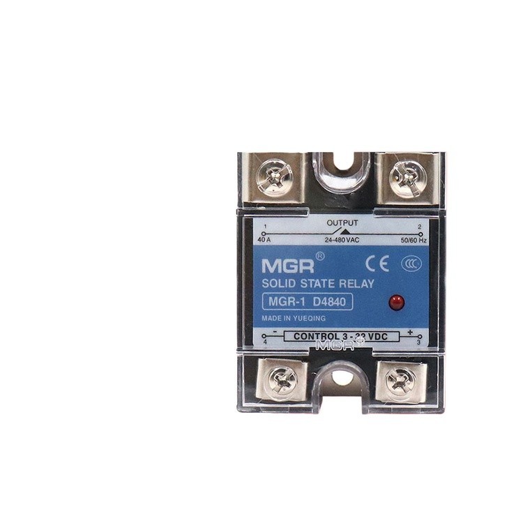 Meiger SSR 40da singlephase solid state relay 40A MGR1 D4840 DC
