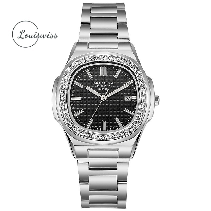 Louiswiss Nautilus Watches Luminous watch Fashion alloy steel band