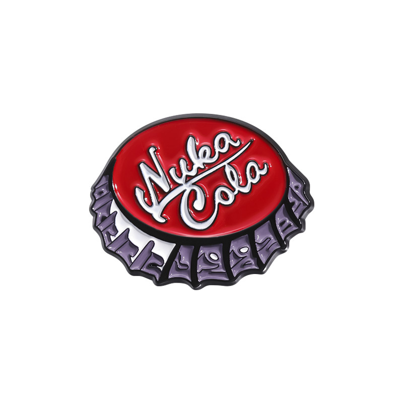 Badge épingle Nuka Cola Fallout 4 - Capsule De Bouteille Collector