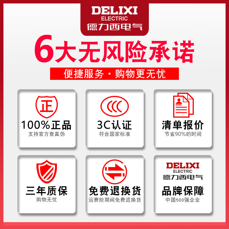 Delisi Household Leakage Circuit Breaker Switch Leakage Protection ...
