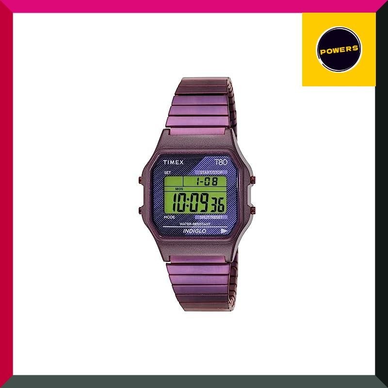 TIMEX] Watch Timex Timex 80 Purple Dial Resin Acrylic Quartz