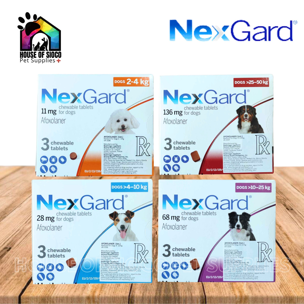 Nexgard Chewables For Dogs Shopee Philippines