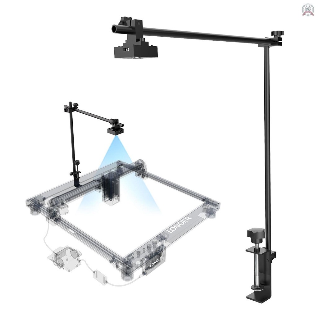 LONGER Lightburn Camera High 8MP Positioning and Recording 700*520mm ...