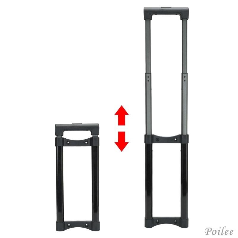 [ Replacement Telescopic Handle Black Traveling Accessories Sturdy
