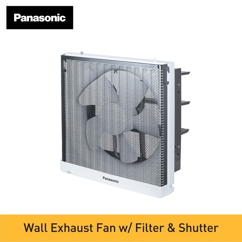 Panasonic Wall Exhaust Fan w/ Filter & Shutter FV-25AUF1 | Shopee ...