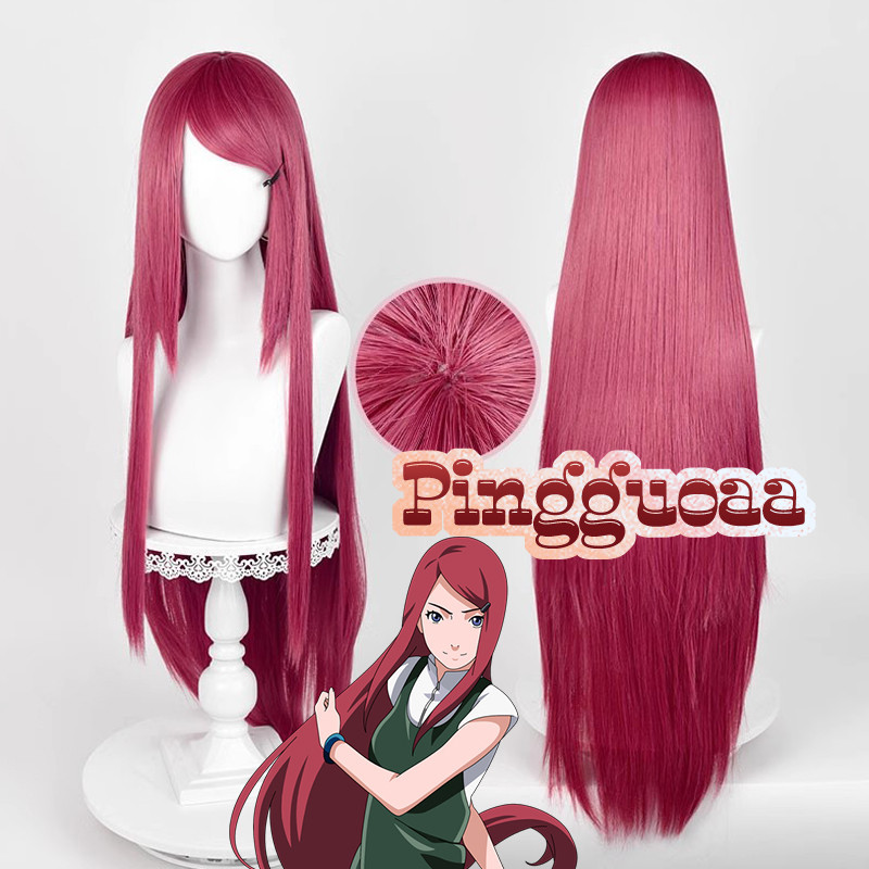 Women's 100cm/39\" Long Straight Synthetic Cosplay Wig - Heat Resistant, Free Part