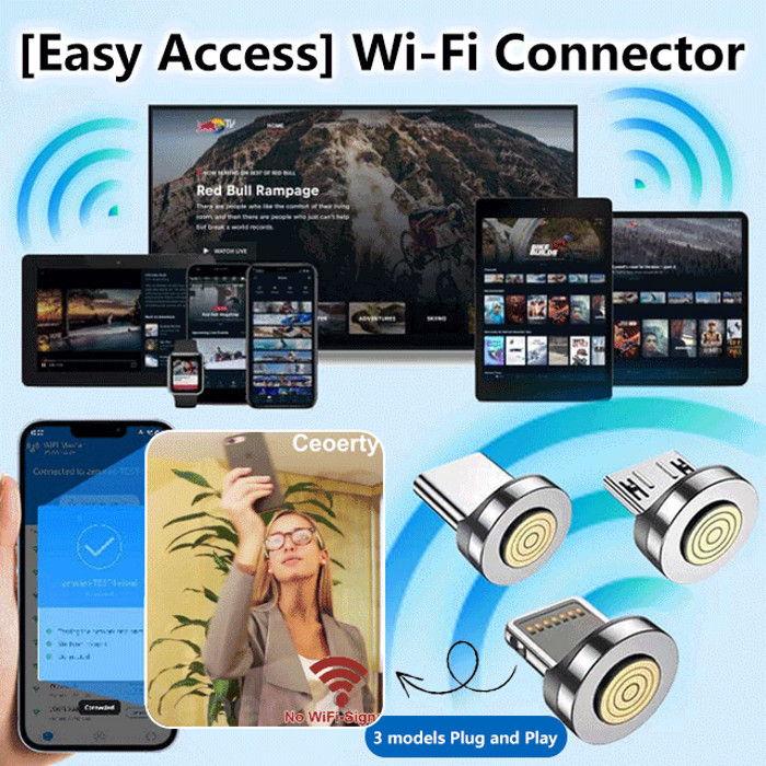 Wireless router connector easy magnetic suction for cell phone | Shopee ...