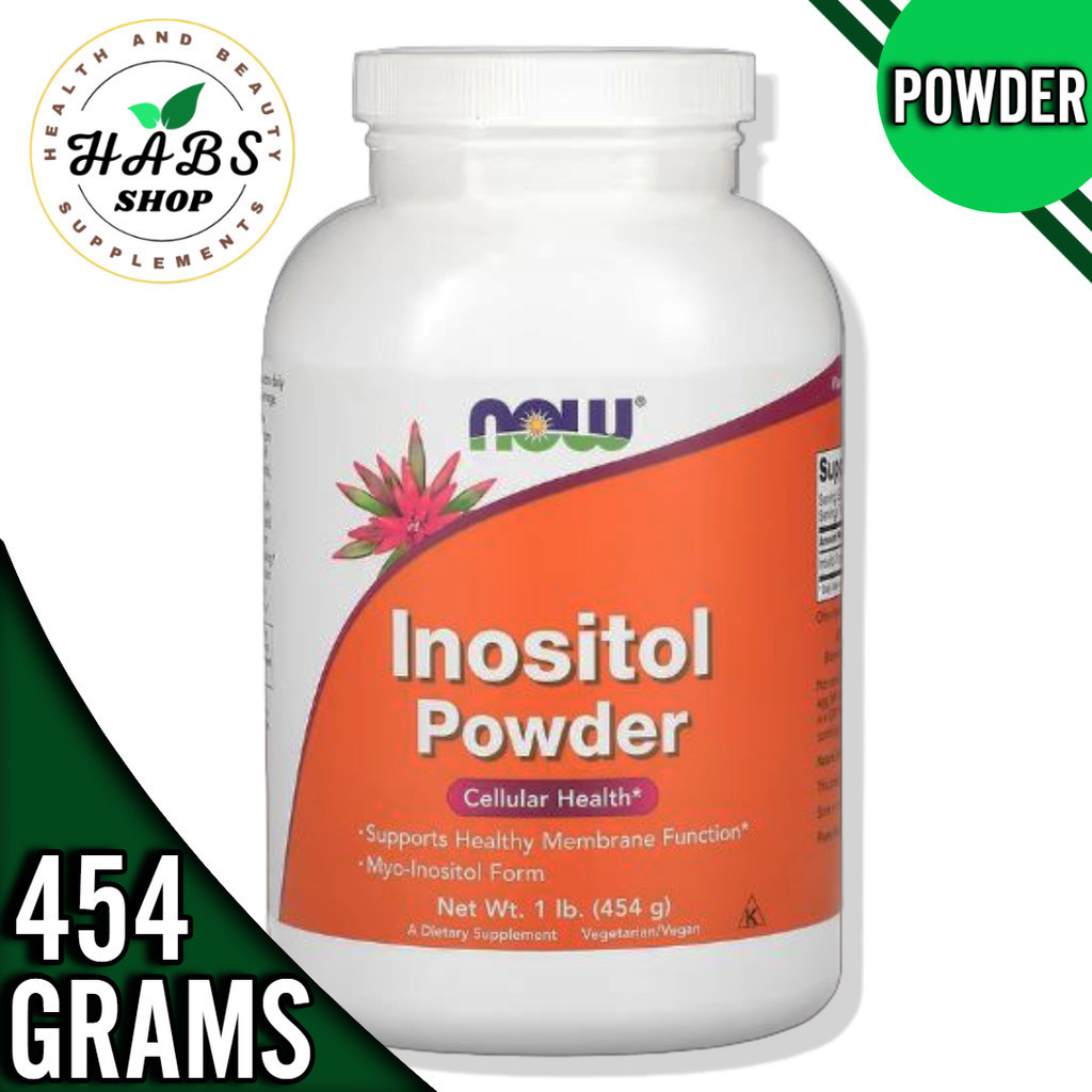 Inositol Powder MyoInositol, Now Foods 1 lb (454 g) | Shopee Philippines