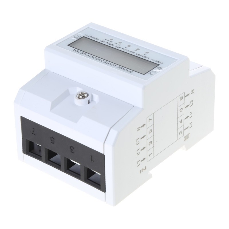 HL Energy Meter Intermediate Meter for Power Measure System 3x 220V ...