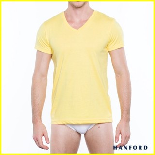 Hanford Men/Teens R-Neck Cotton Modern Fit Short Sleeves Shirt