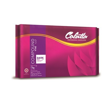 Colatta Dark Chocolate Compound Bar 1 kilogram (with RISK OF MELTING ...