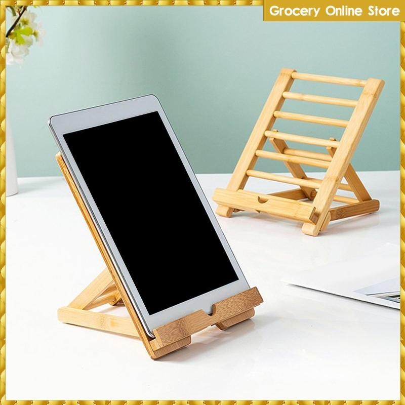 [Wishshopelxl] Wooden Phone Holder Phone Desk Stand Birthday Gift ...