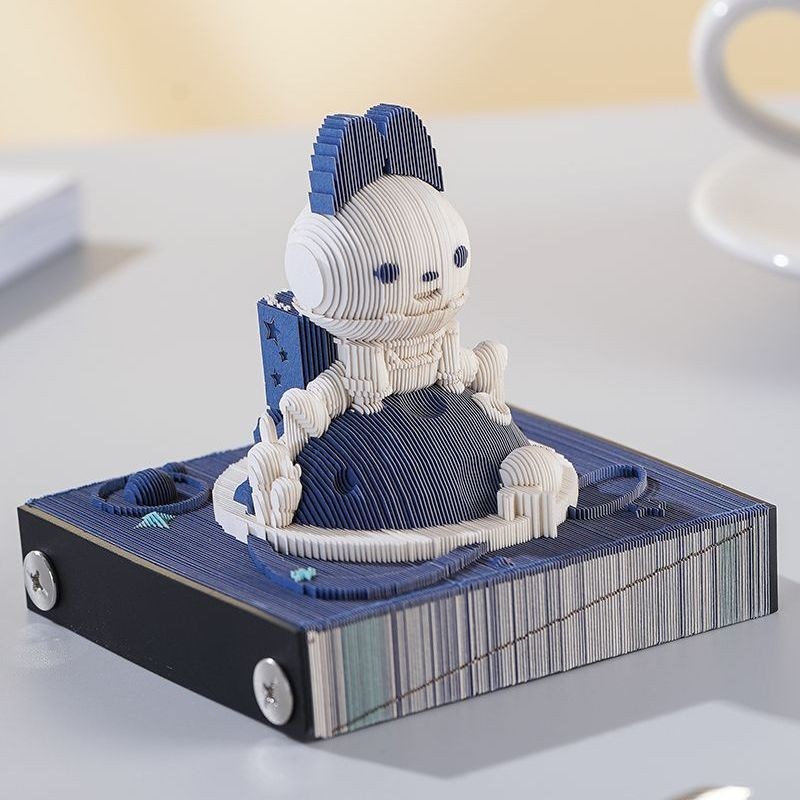 3d Three-Dimensional Paper Carving Notepad Hand-Teared Forbidden City ...