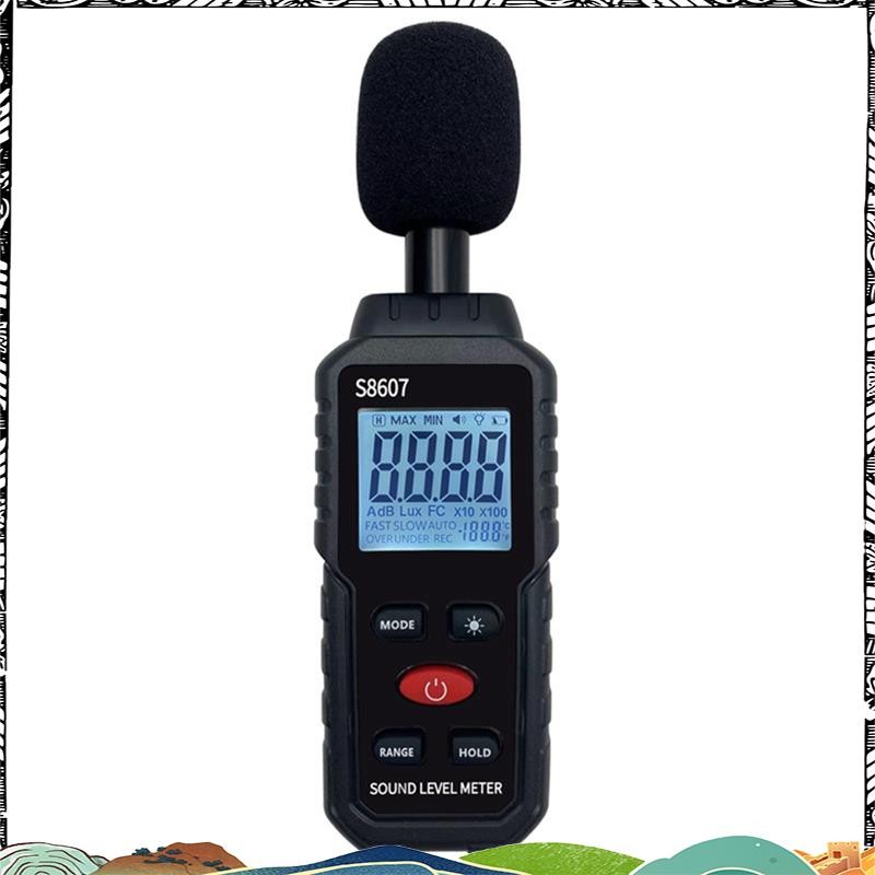 jduefheu25 Digital Sound Level Noise Meter Measurement 30-130DB DB ...