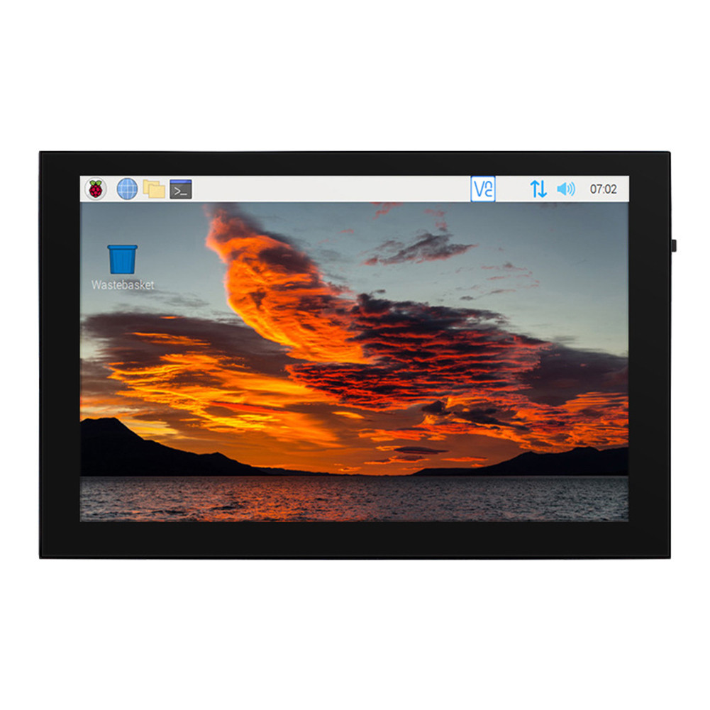 Monitor 7 inch HD 1024x600 Raspberry pi Display with Case Cortical ...