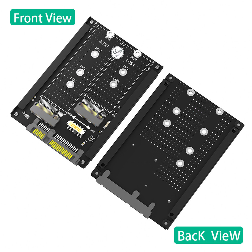 JMT Dual M.2 B Key/B&M Key SSD to 2.5
