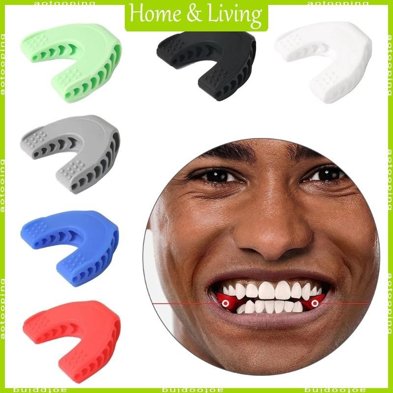 AOTOO Silicone Jaw Exerciser Jawline Trainer Double Chin Reducers Face ...