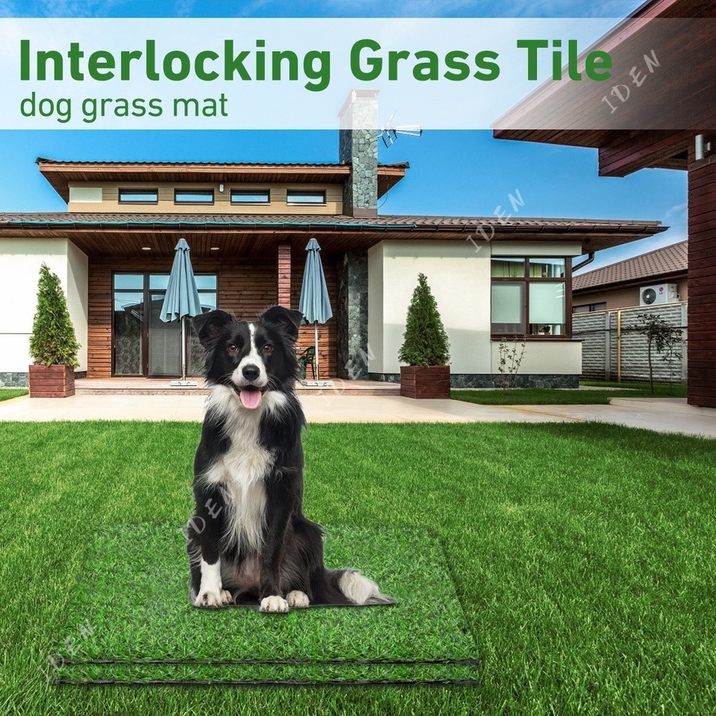 Synthetic Grass Mats Fake Grass Outdoor Artificial Grass Tile Turf for