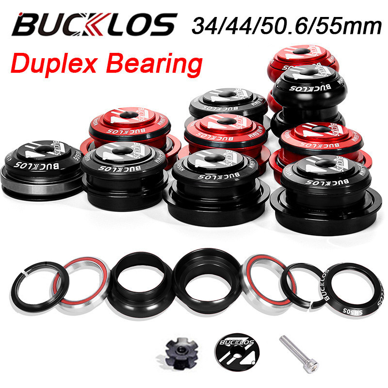BUCKLOS 34mm MTB Headset Bearing 44mm Straight/Tapered Sealed Bearing  Bearings Bicycle Parts
