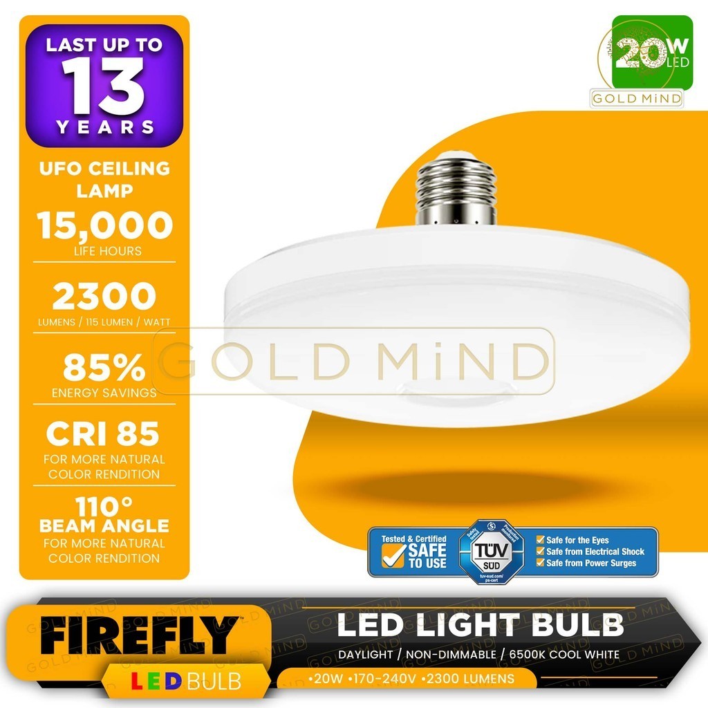 Firefly UFO LED Ceiling Daylight Lamp Low Electricity Consumption ...