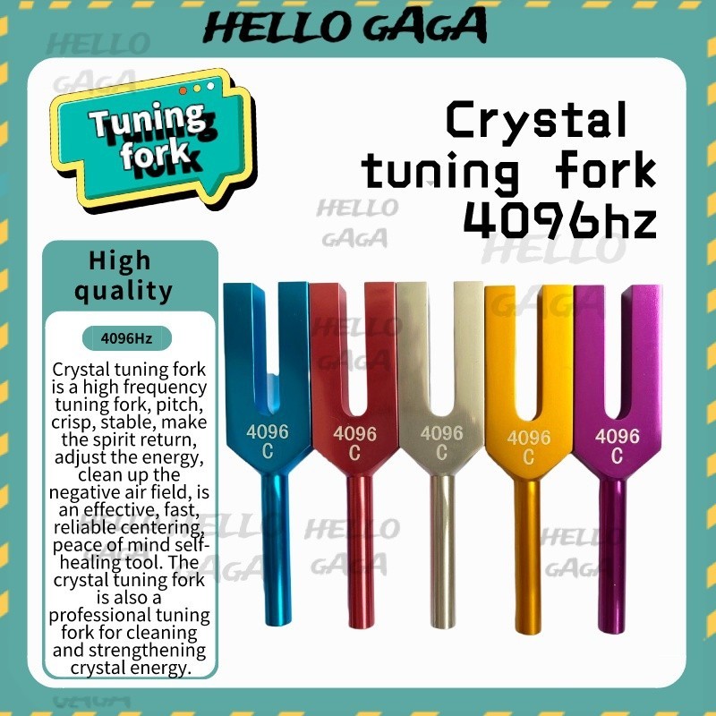 Crystal Yoga Sound Healing Tuning Fork Purification Dedicated | Shopee ...