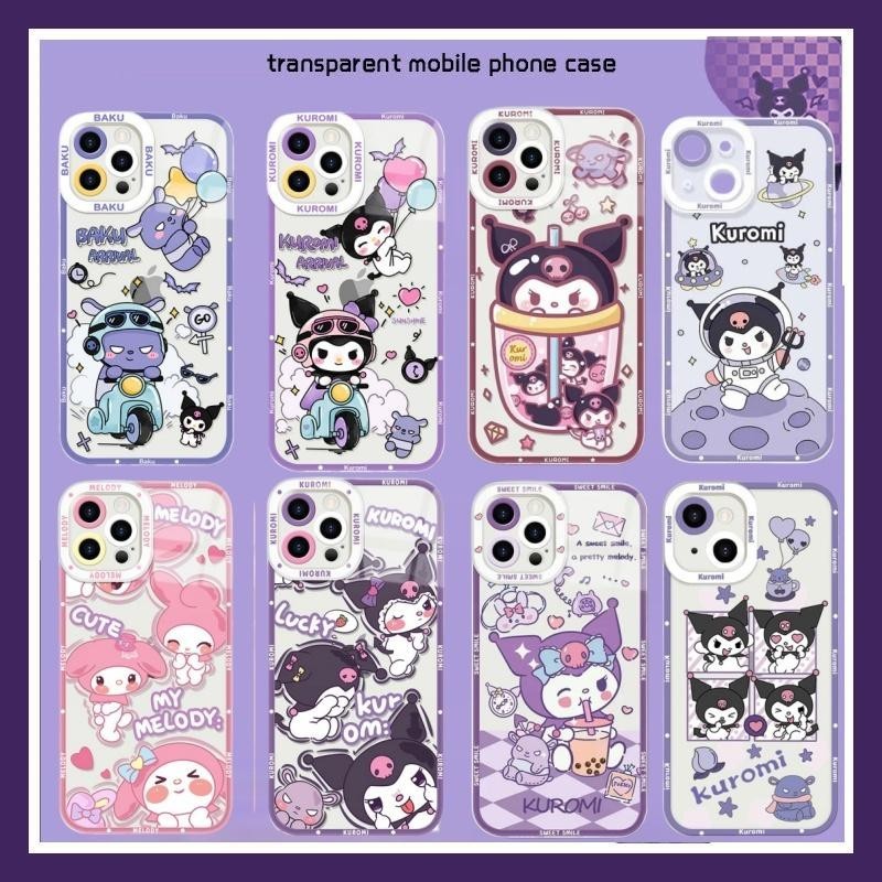 Cute Sanrio Melodi Barkus Kuromi Casing For Huawei Honor X7B X8B X9B 20 ...