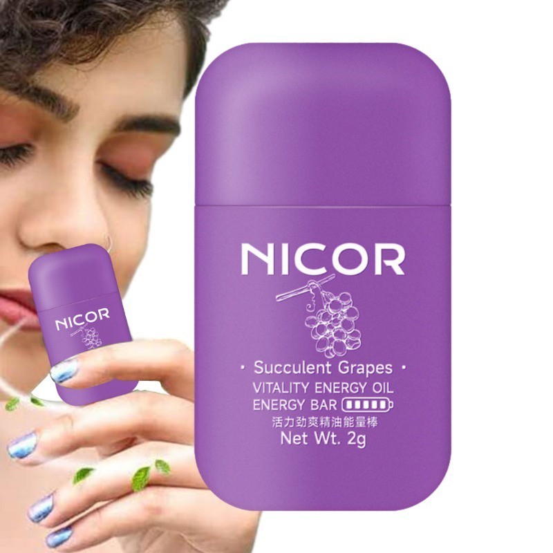 Energy Nasal Inhaler Stick Liver Cleansing Nasal Herbal Double Hole ...