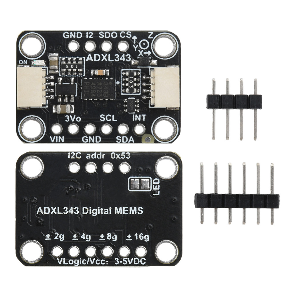 Adxl343 Three-Axis Accelerometer Sensing Module Supports I2C/Spi ...