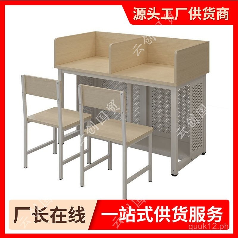 School Computer Room Computer Desk Desktop Single Computer Table and ...