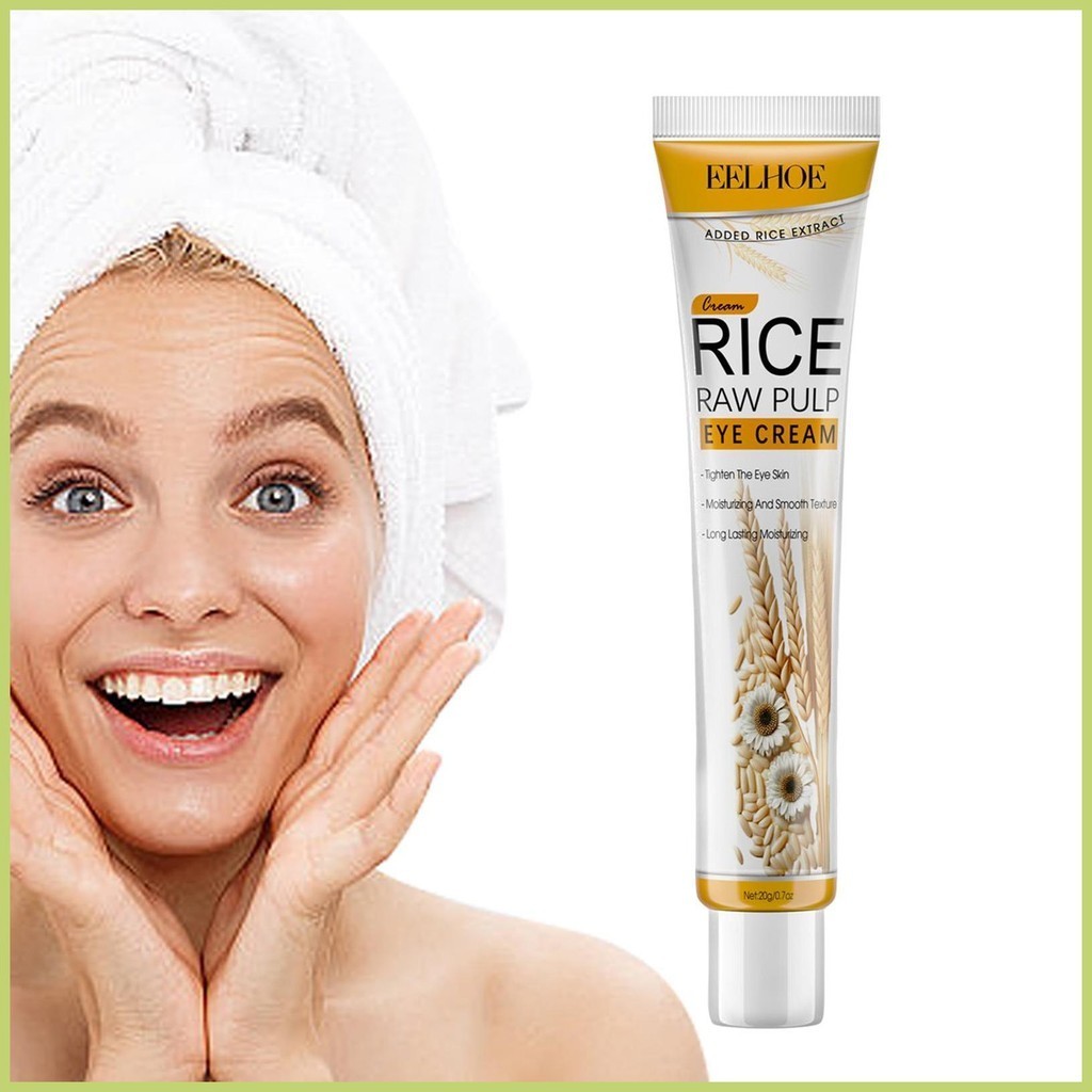 Moisturizing Rice Raw Pulp Eye Cream 20g Rice Raw Pulp Firming Under ...