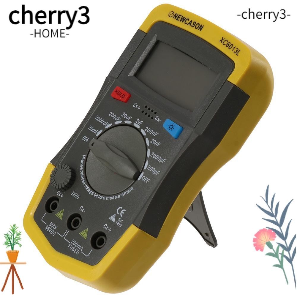 CHERRY3 Portable Capacitance Meter, 0.1pF 20000uF with LCD Display