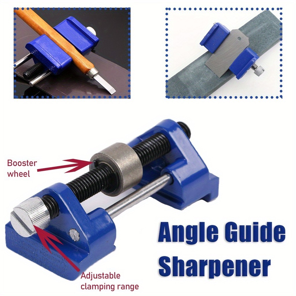 1pc Honing Guide Chisel Sharpening Jig Adjustable Angle Guide Fixed Jig