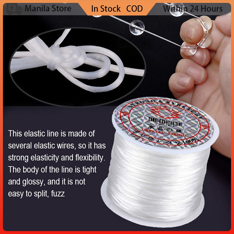 Elastic Beading Line Wires - Wire Fishing Thread Rope Jewelry Making  Supplies 1r