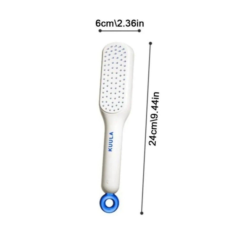 Telescopic Comb Rotating Magic Comb Suitable For Long Hair Anti-Static ...