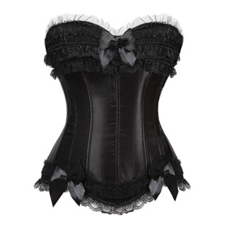 Corset Top With Sleeves for Women Plus Size Victorian Corsets Bustier Lace  Up