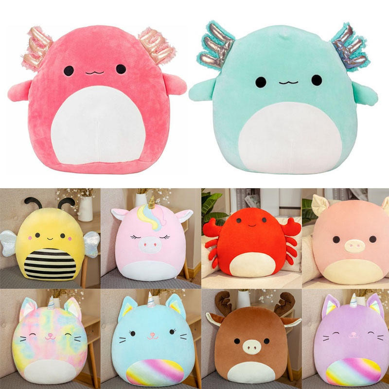 ⚡6HR Ship⚡In Stock Squishmallows Stuffed Toys 8'' Plush Axolotl Teal ...