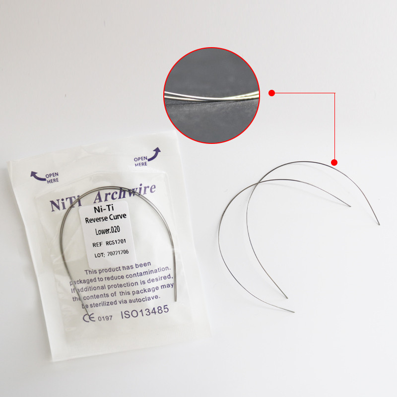 2Packs 4Pcs Reverse Curve NT Wire Purple Packing (1Pack Upper+1Pack ...