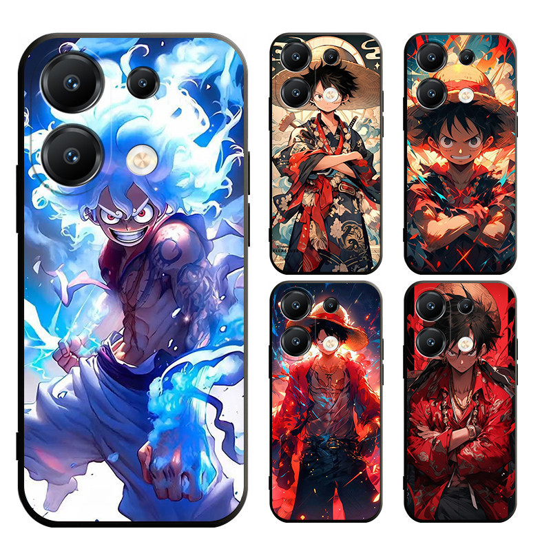 Xiaomi Poco M6 5g M6 Pro 4g 5g One Piece Luffy 5th Gear Matte Straight 